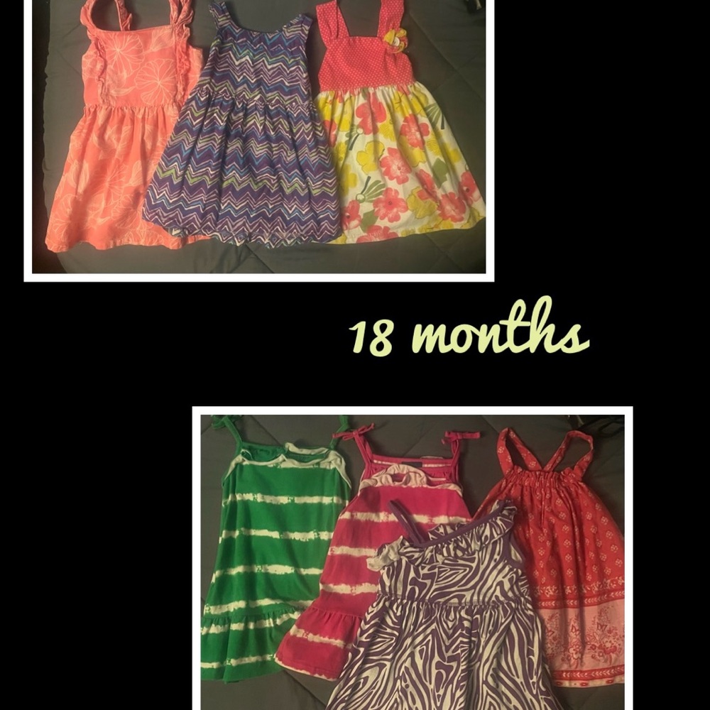 18 months girls summer dresses